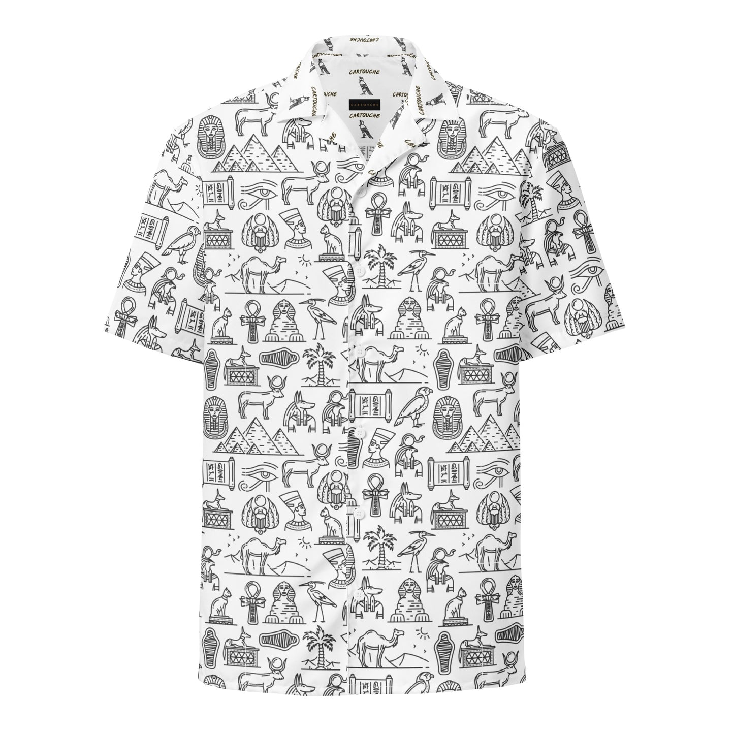 Egyptian Black Icons | Vacation Shirt (White)