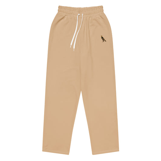 Women's Wide-Leg Joggers | Sheepskin Beige