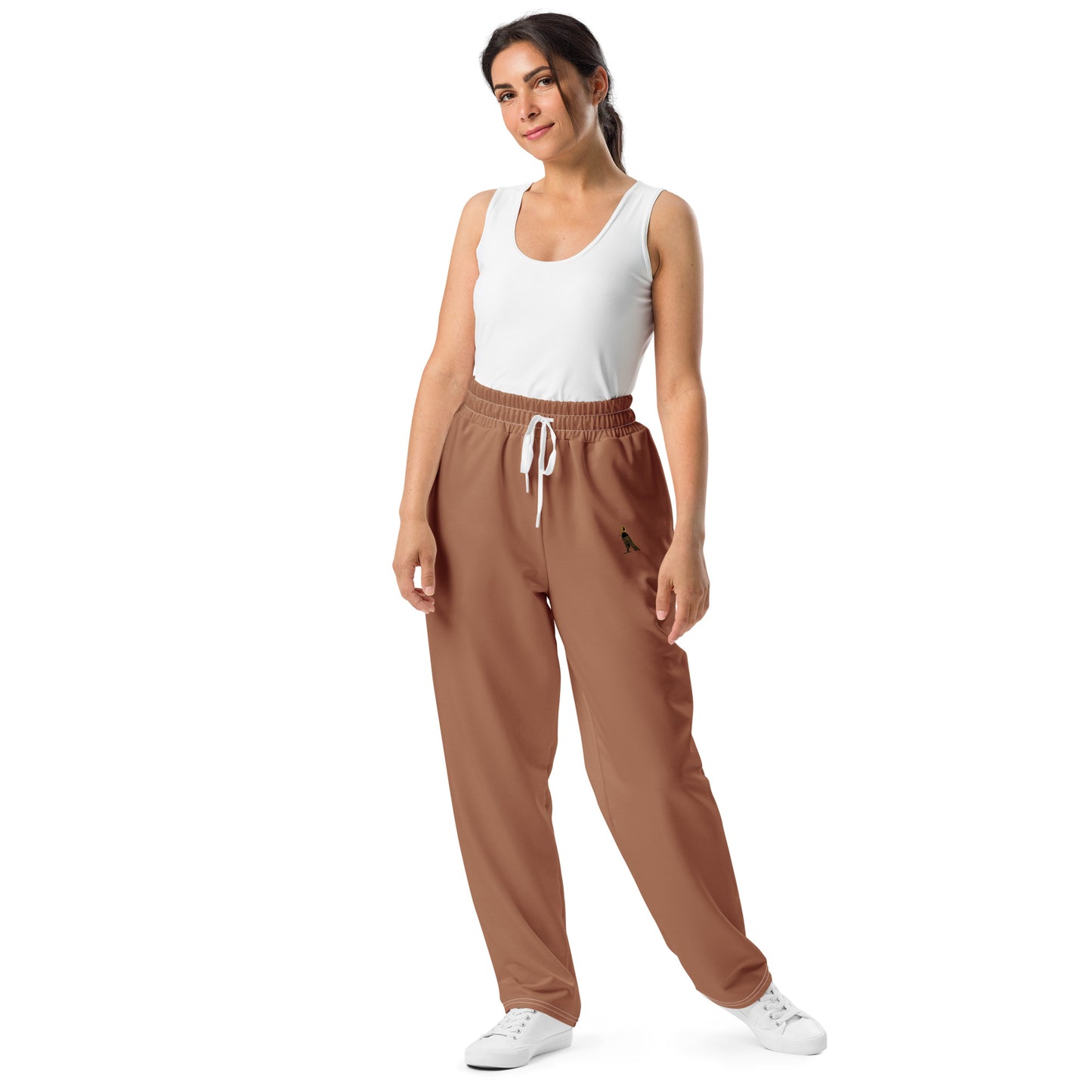 Women's Wide-Leg Joggers | Sunburn Brown