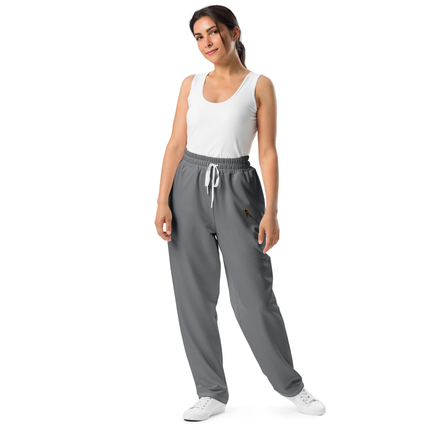 Women's Wide-Leg Joggers | Storm Front Grey