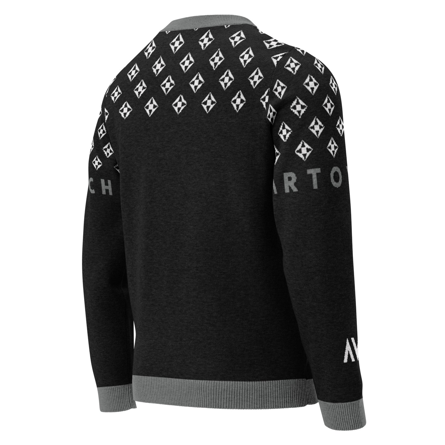 Women's Knitted Crew Neck Sweater | Cartouche