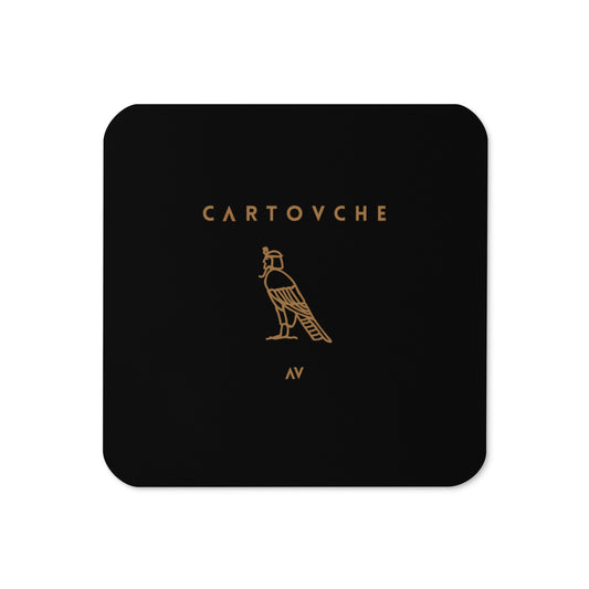 Cartouche Cork-Back Coaster