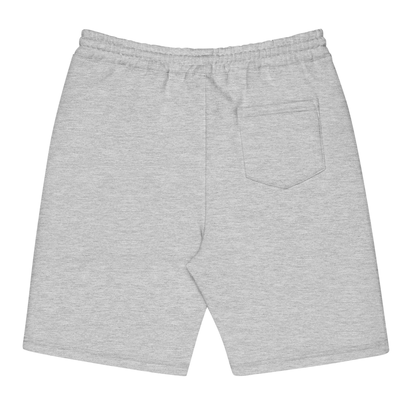 Men's Embroidered Cotton Fleece Shorts