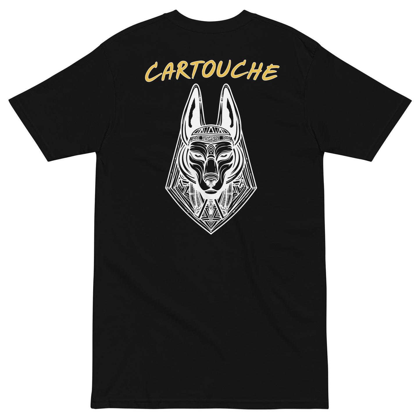 Egyptian Anubis God | Men’s Heavyweight Cotton Tee