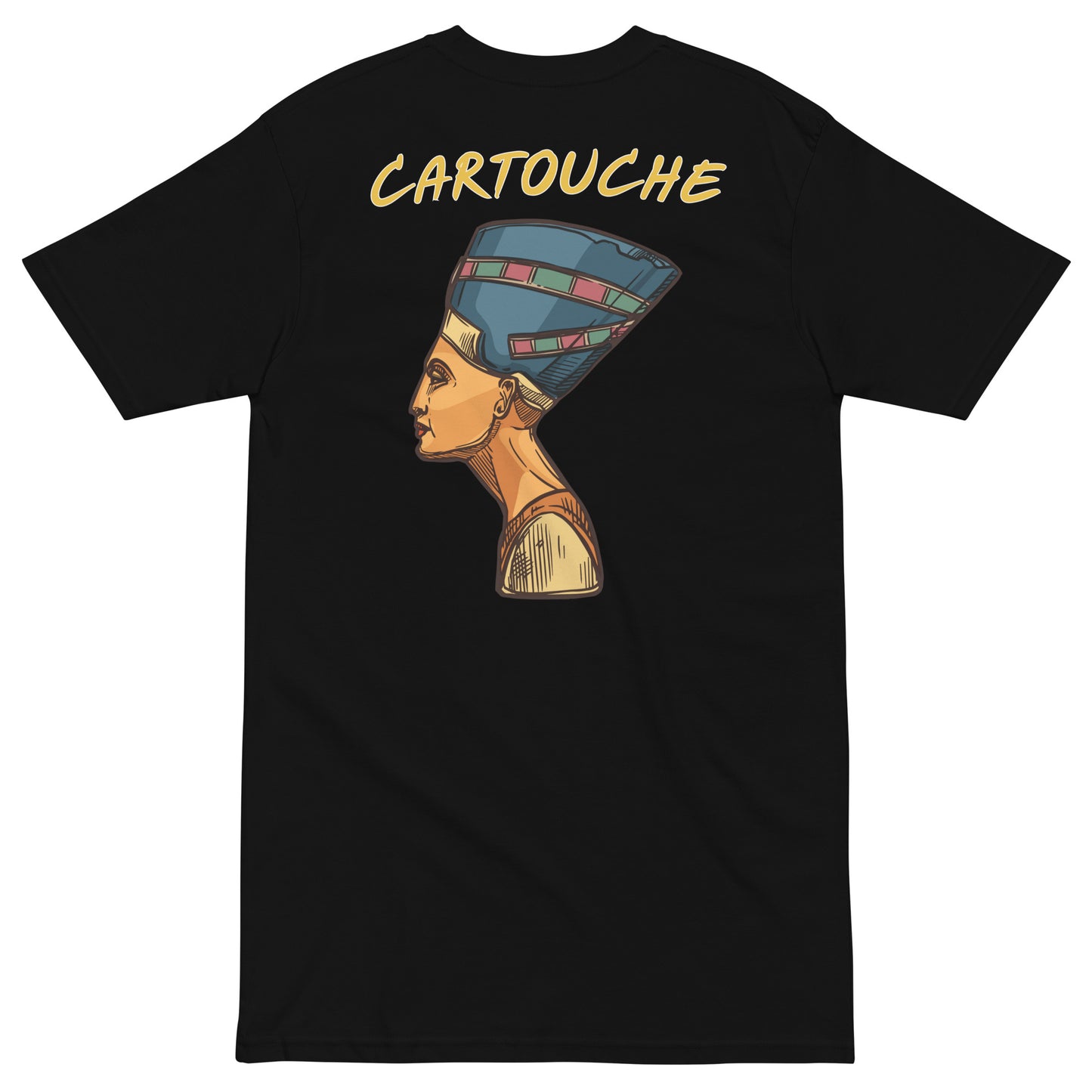 Egyptian Queen Nefertiti (Profile) | Men’s Heavyweight Cotton Tee