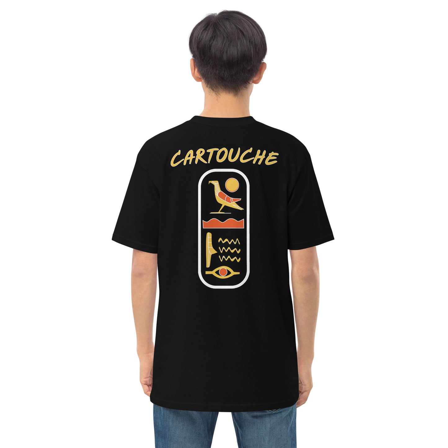 Cartouche Tablet - 2 | Men’s Heavyweight Cotton Tee