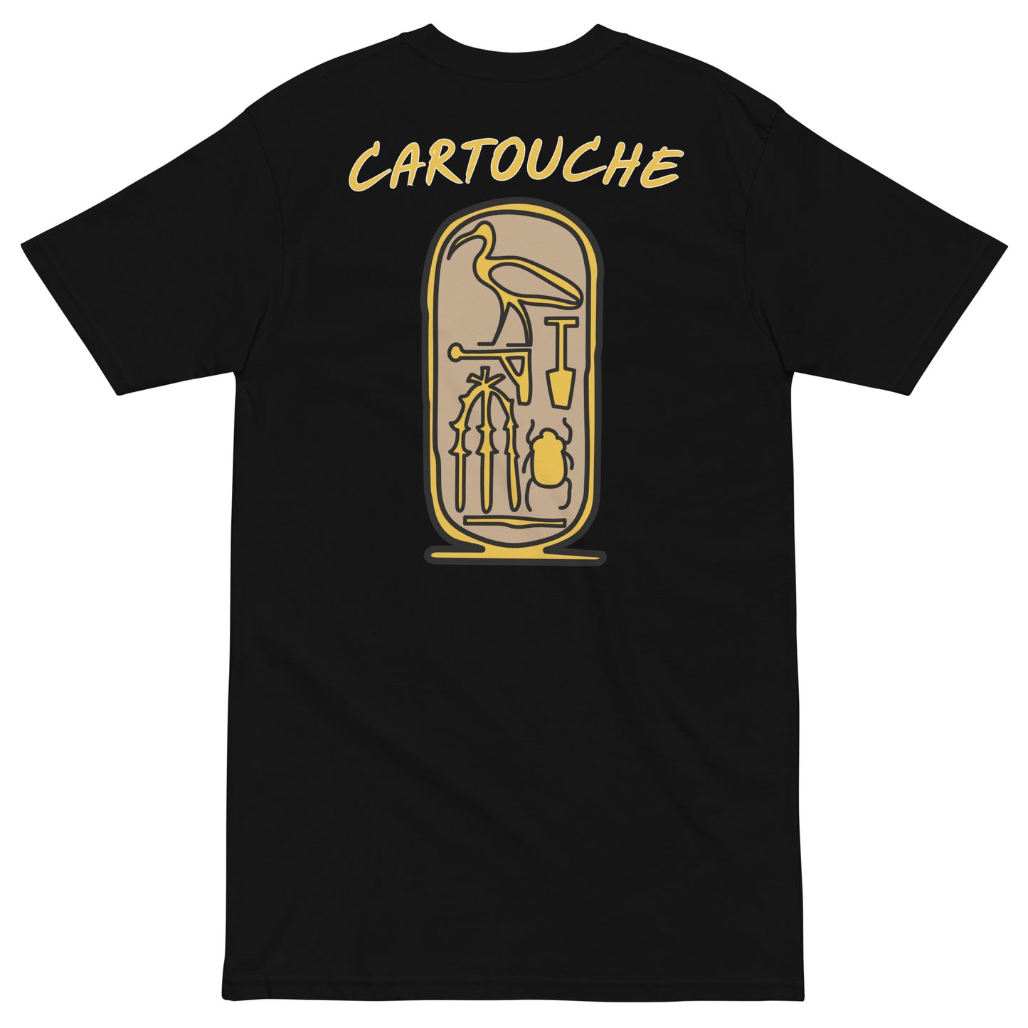 Cartouche Tablet - 3 | Men’s Heavyweight Cotton Tee