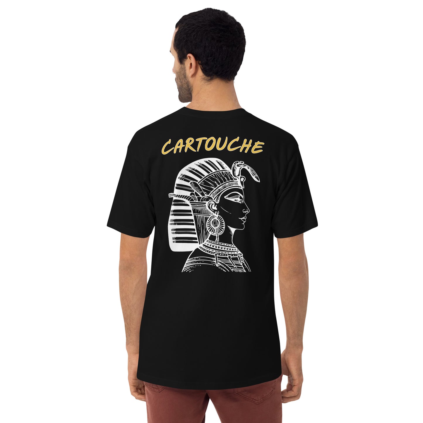 Egyptian Ammit Goddess | Men’s Heavyweight Cotton Tee