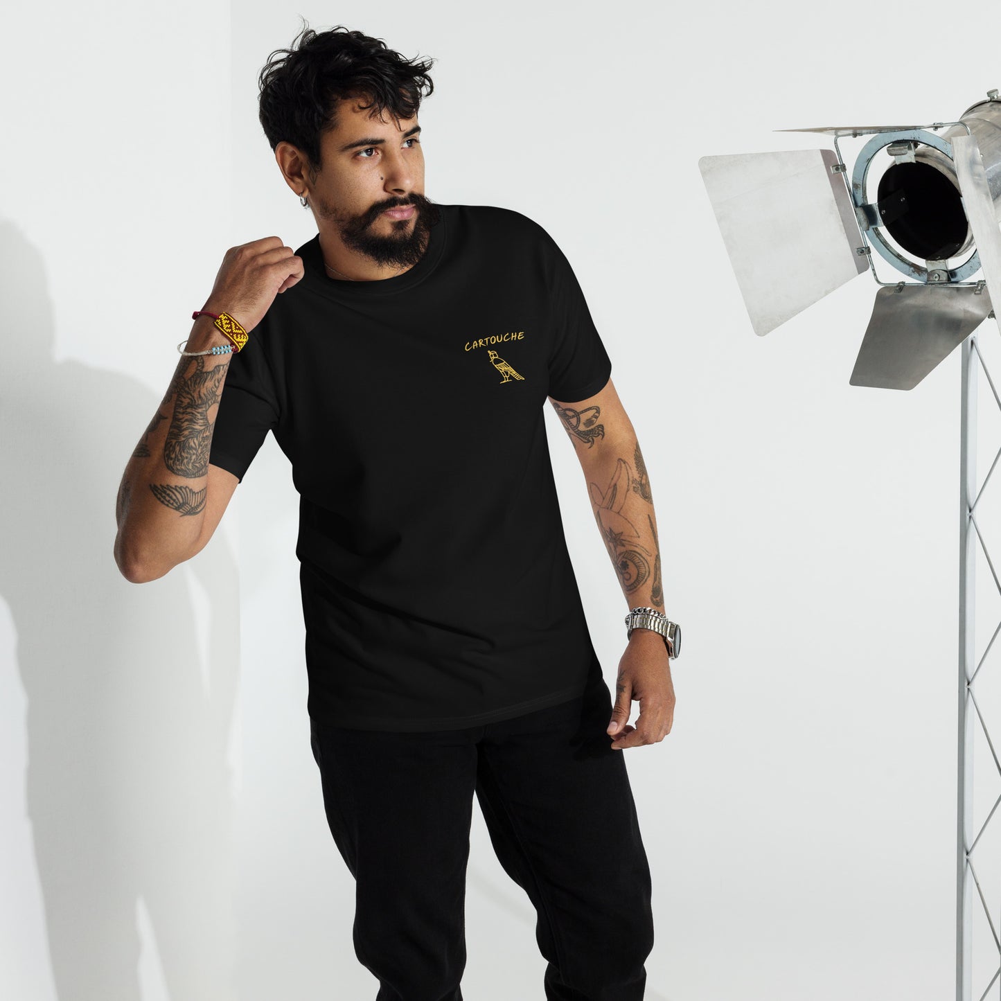 Egyptian Papyrus Scroll | Men’s Heavyweight Cotton Tee