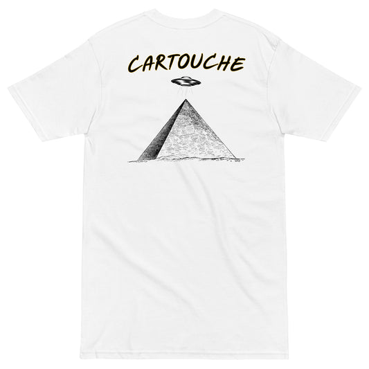 The Great Pyramid UFO | Men’s Heavyweight Cotton Tee