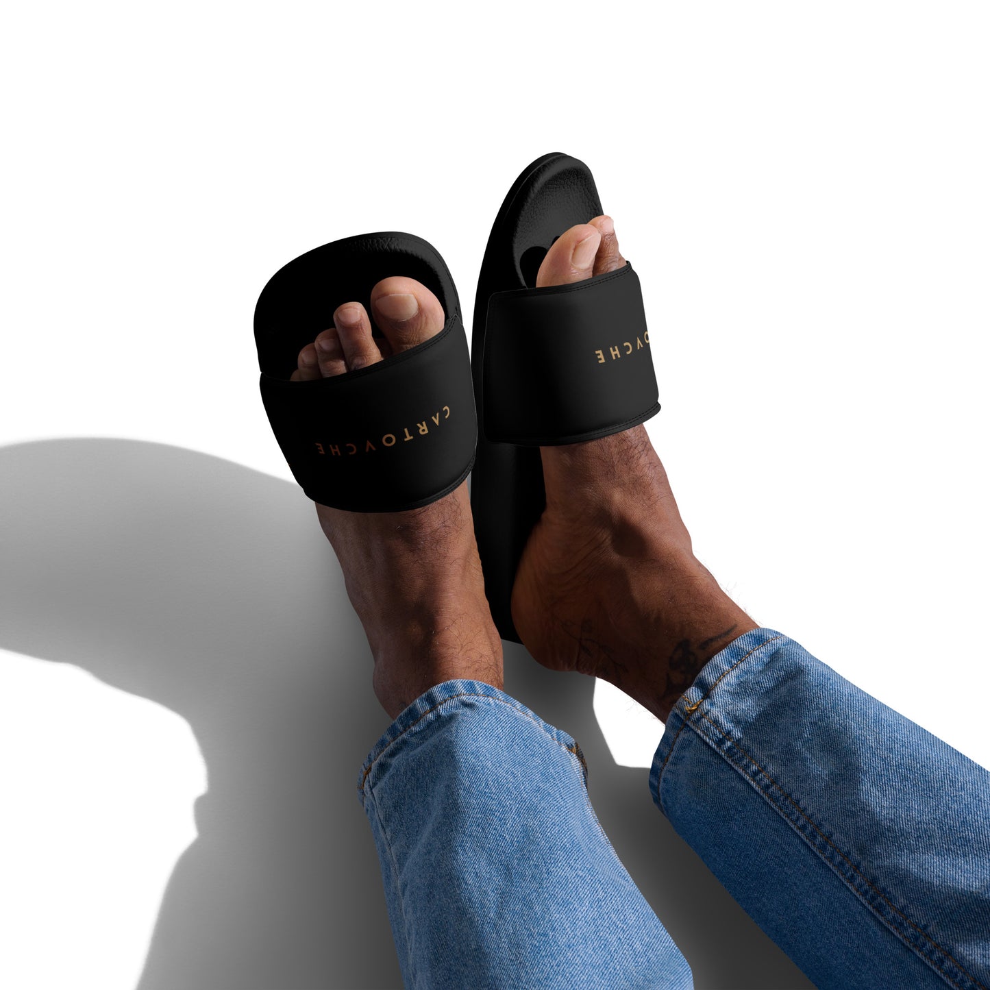 Men’s Slides | 'Cartouche Amon' (Cartouche Logo)