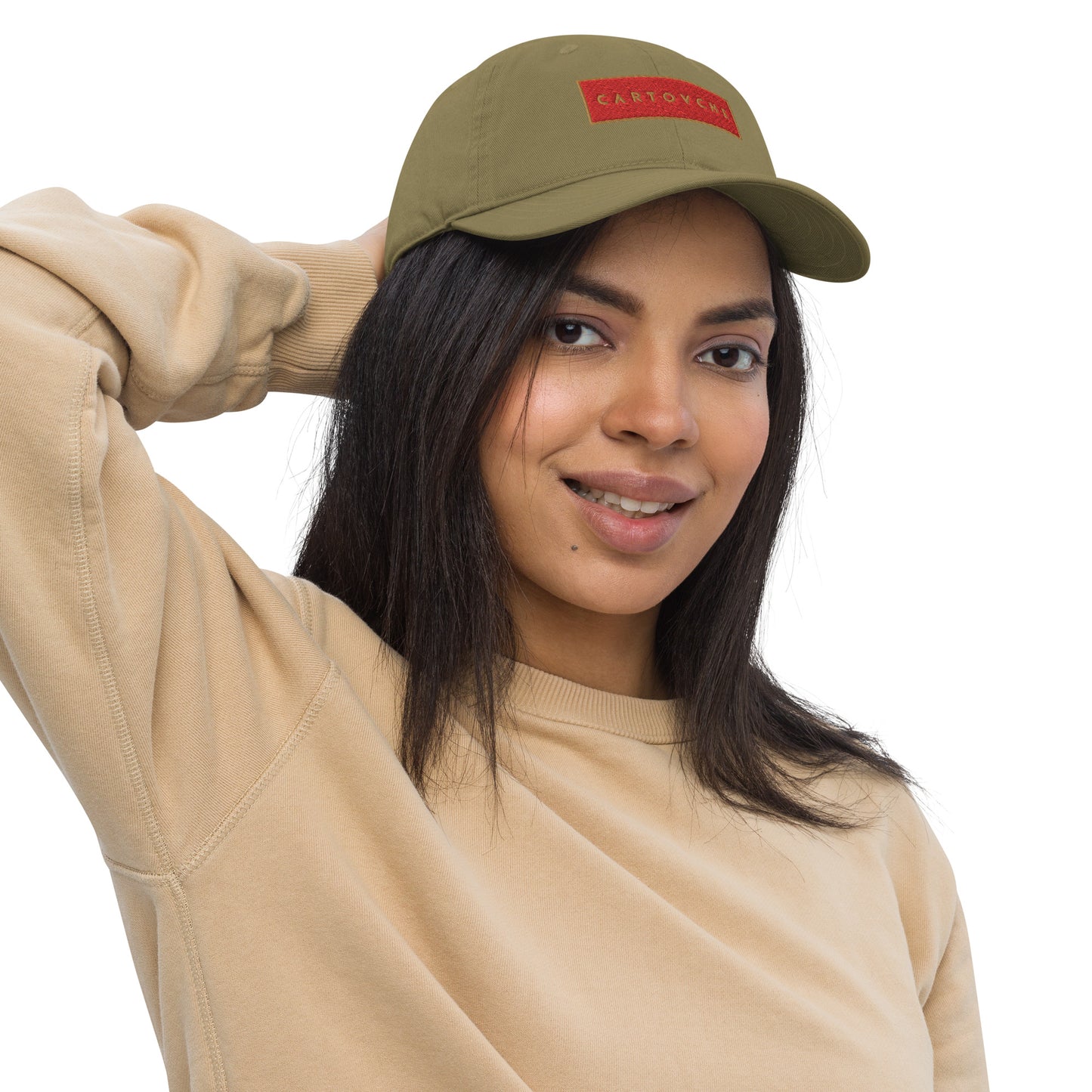 100% Organic Cotton Dad Hat | Pharaoh Collection (Red Label)