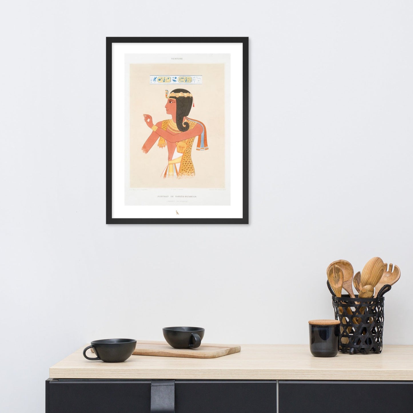 'Beloved of Ramses II' | 18" x 24" Wood Framed Poster