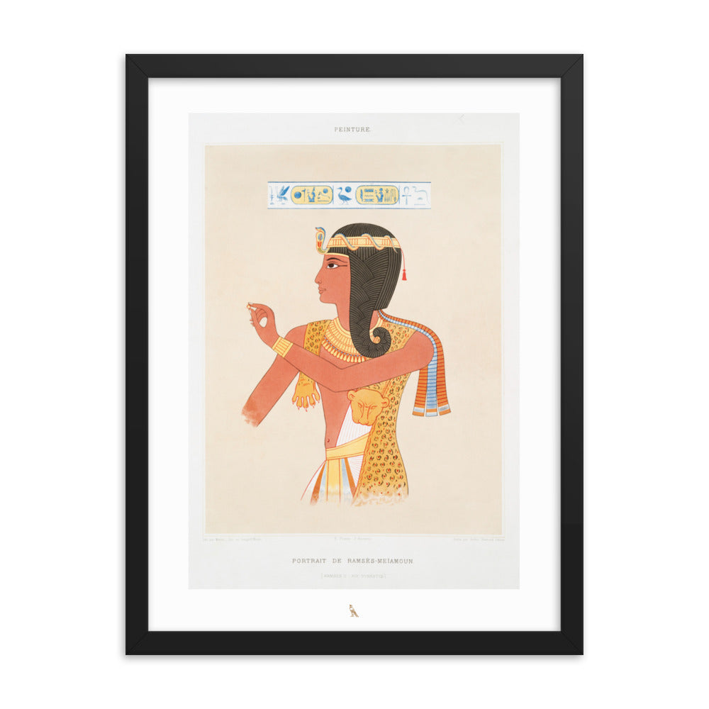 'Beloved of Ramses II' | 18" x 24" Wood Framed Poster