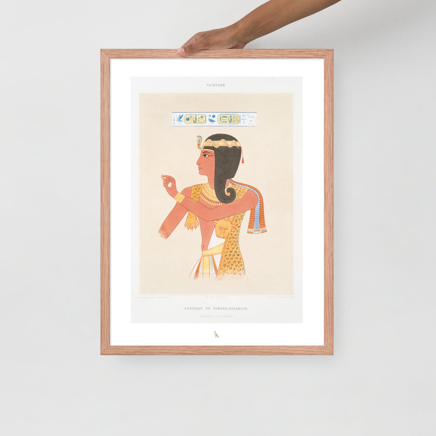 'Beloved of Ramses II' | 18" x 24" Wood Framed Poster