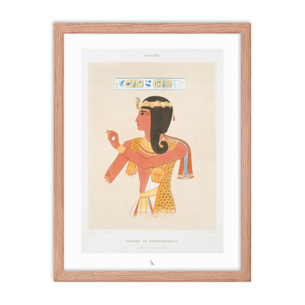 'Beloved of Ramses II' | 18" x 24" Wood Framed Poster