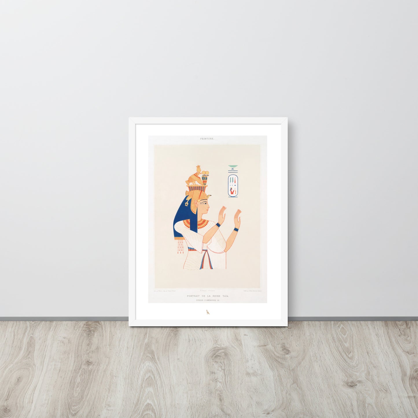 'Queen Taia - Wife of Amenophis III' | 18" x 24" Wood Framed Poster