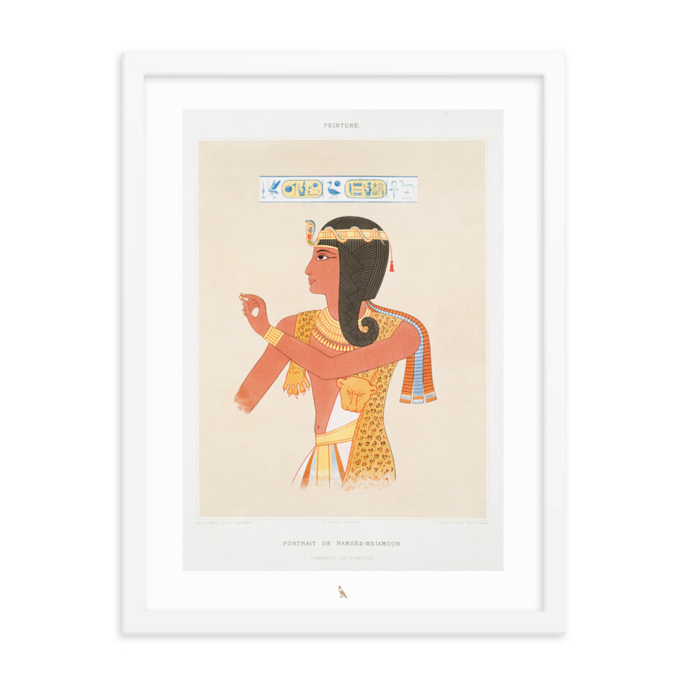 'Beloved of Ramses II' | 18" x 24" Wood Framed Poster