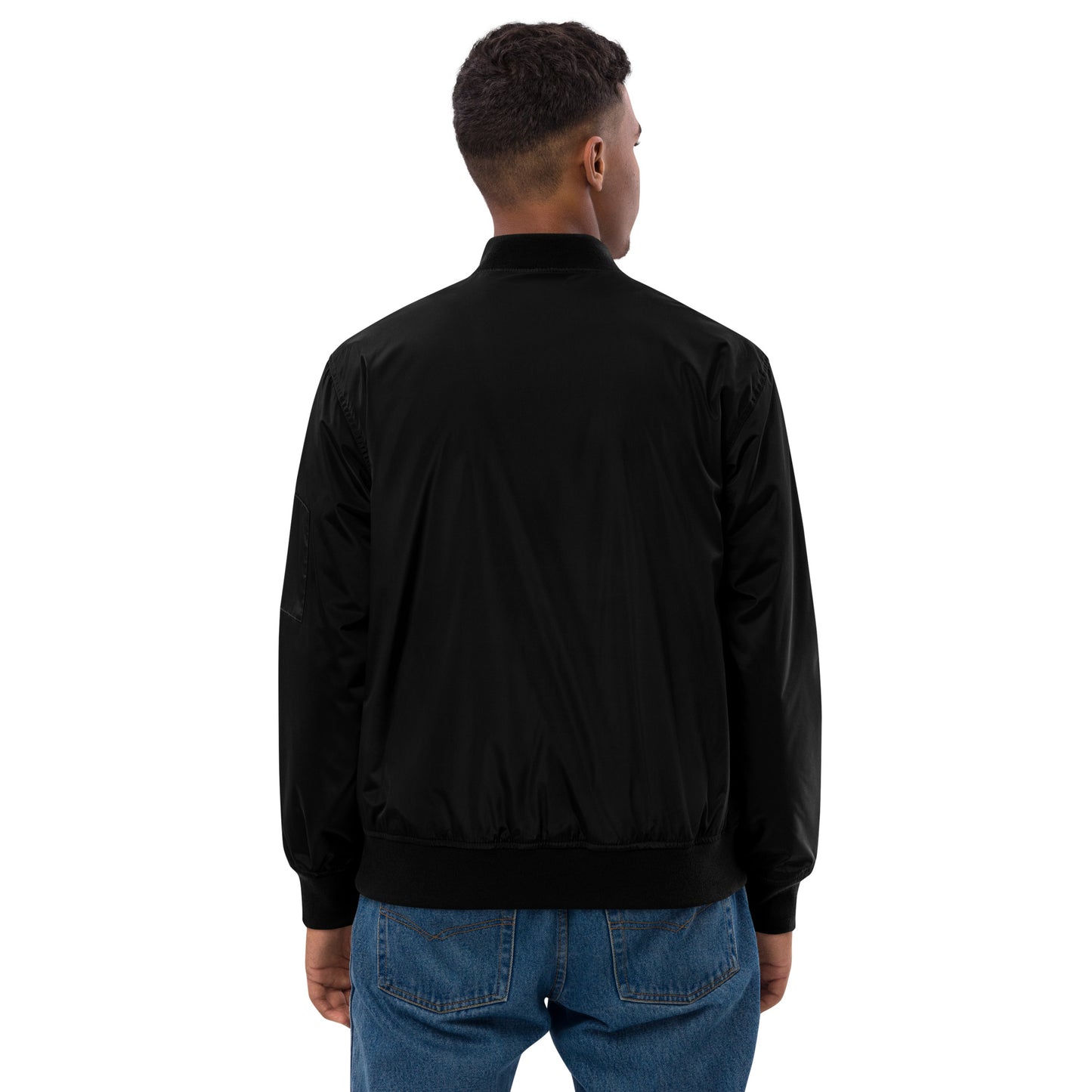 Cartouche Men's Embroidered Bomber Jacket