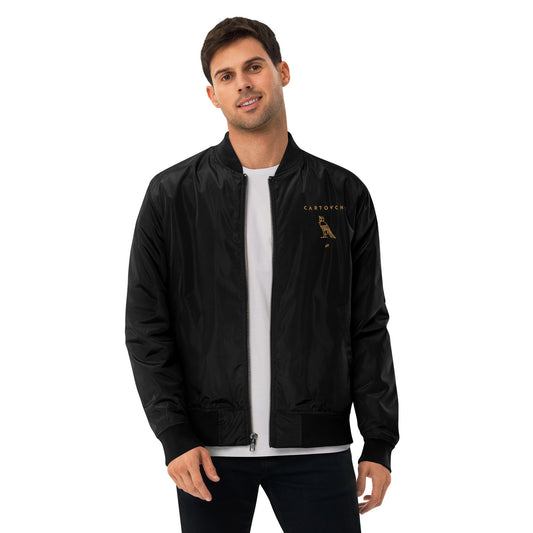 Cartouche Men's Embroidered Bomber Jacket