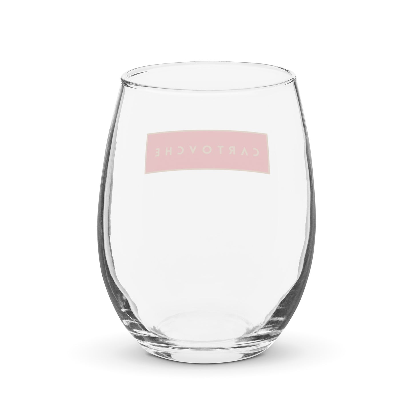 Cartouche 15oz Stemless Wine Glass - Red Label