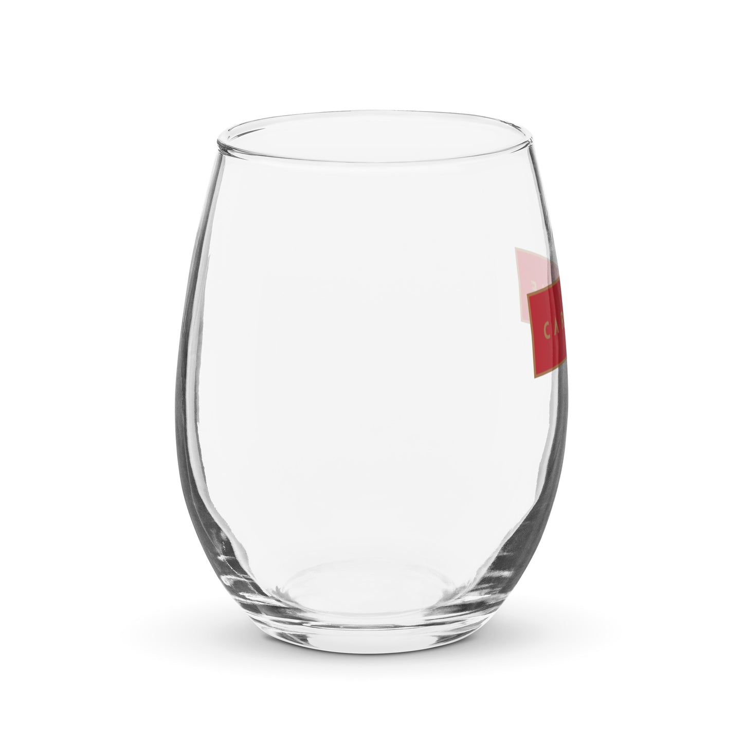 Cartouche 15oz Stemless Wine Glass - Red Label