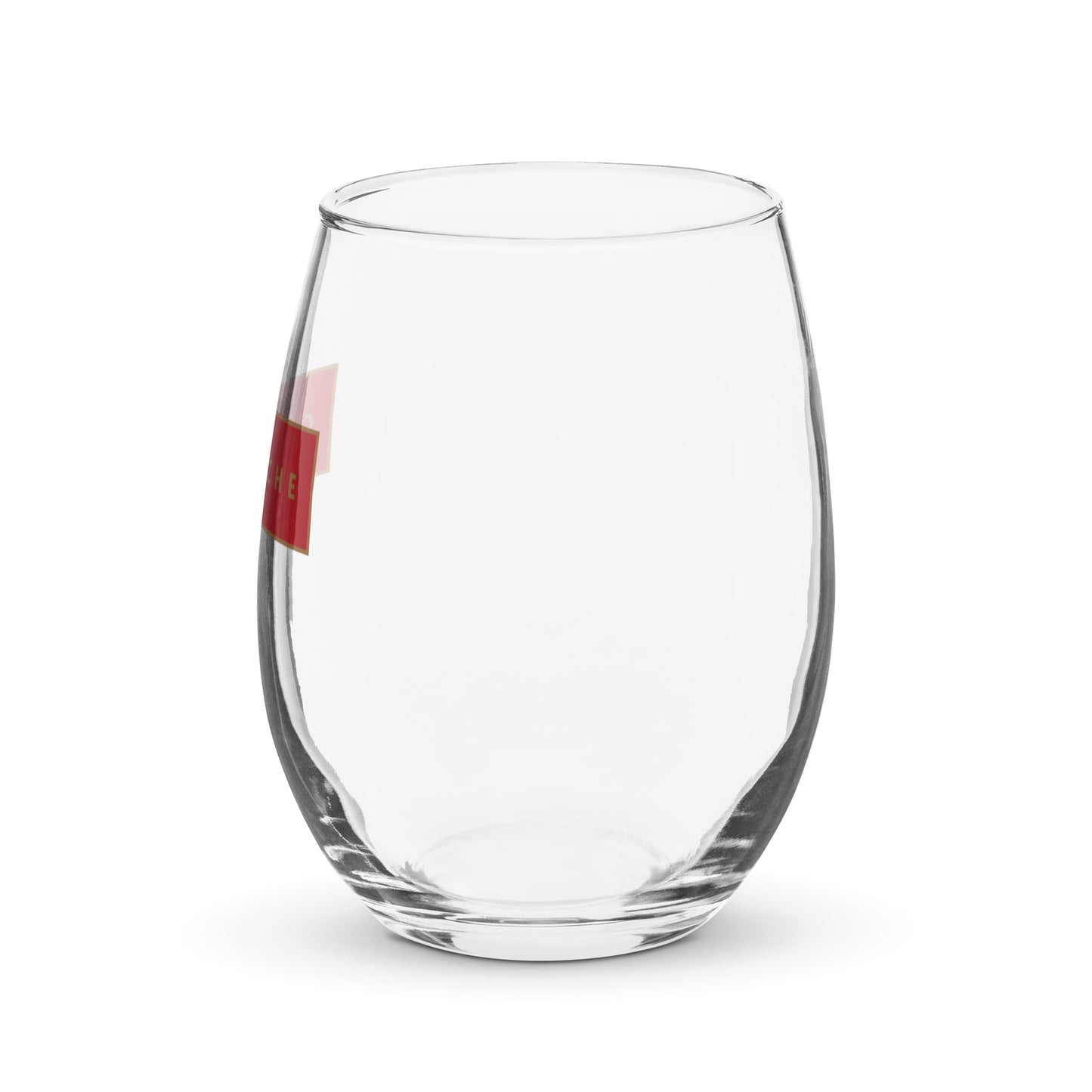 Cartouche 15oz Stemless Wine Glass - Red Label