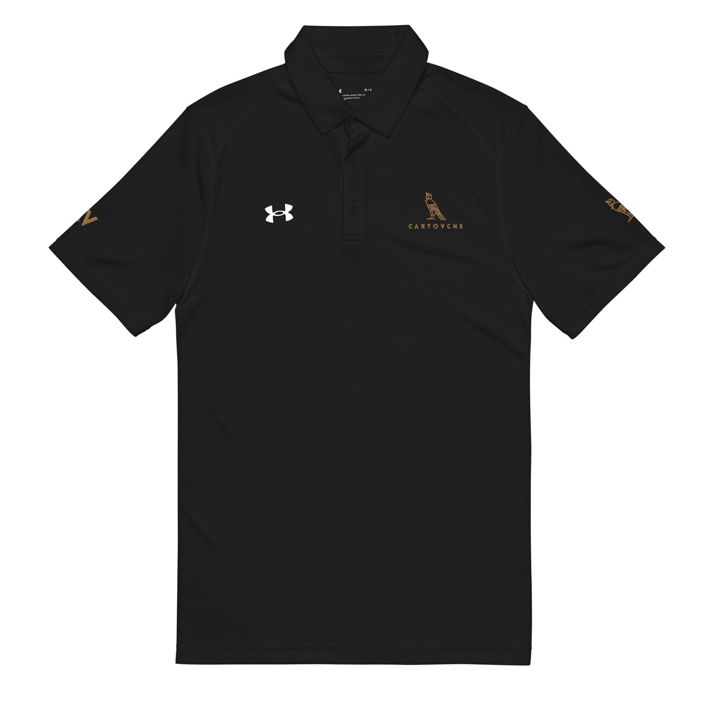 Under Armour® x Cartouche Men's Polo Shirt - Horus + Cartouche Logos