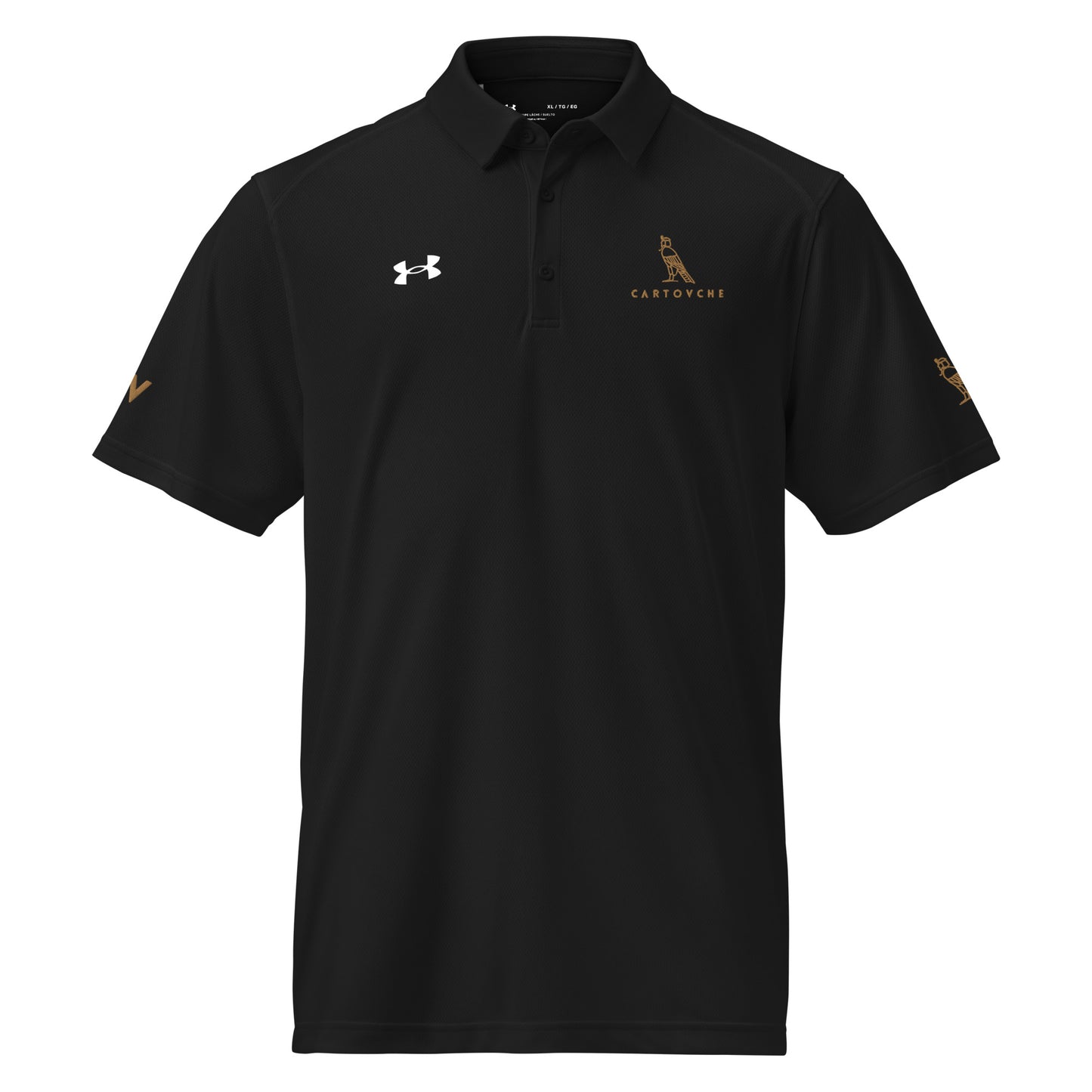 Under Armour® x Cartouche Men's Polo Shirt - Horus + Cartouche Logos