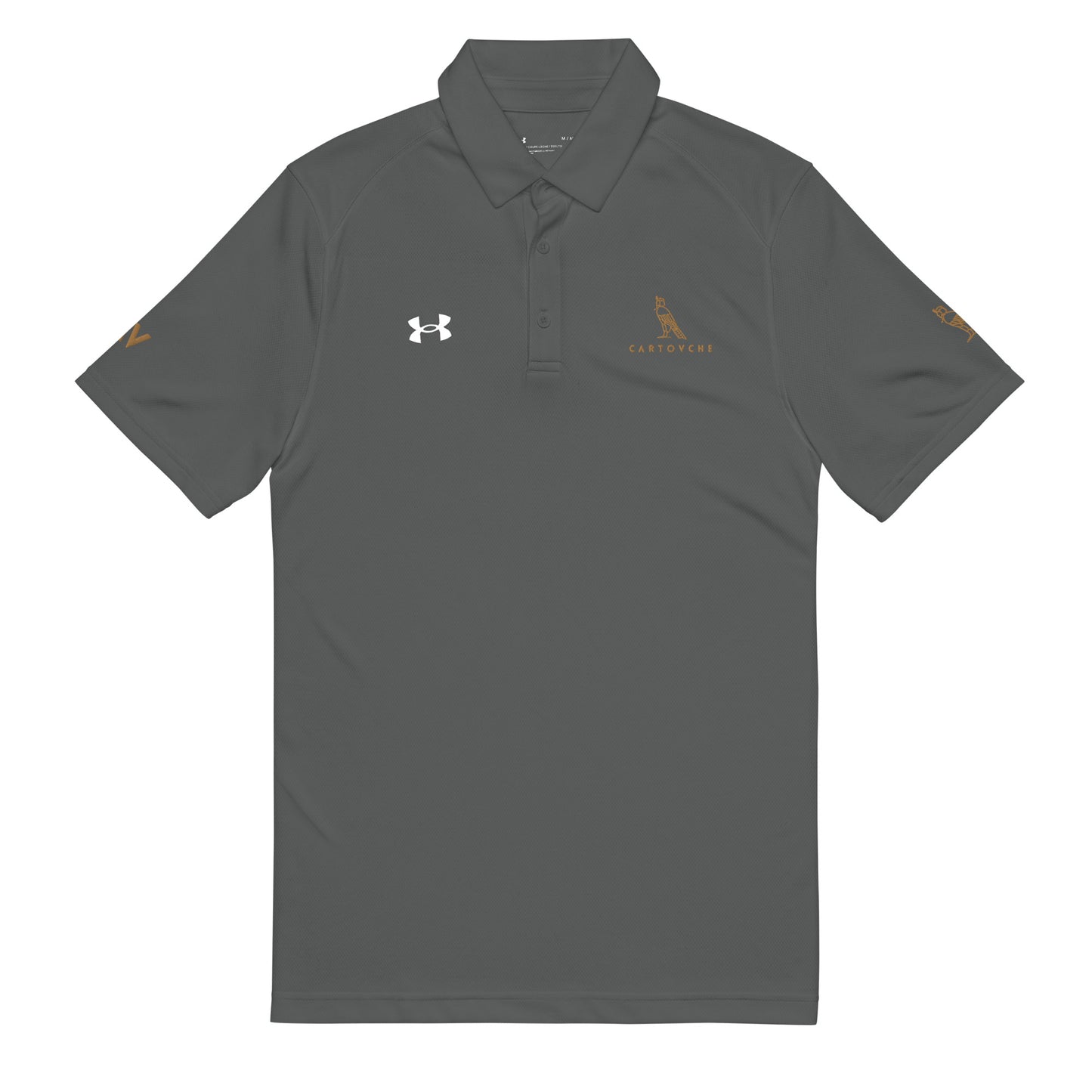 Under Armour® x Cartouche Men's Polo Shirt - Horus + Cartouche Logos