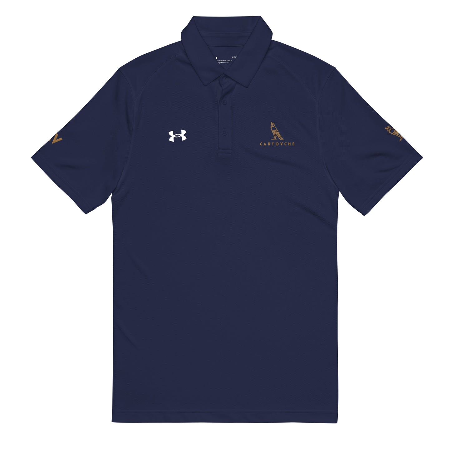 Under Armour® x Cartouche Men's Polo Shirt - Horus + Cartouche Logos