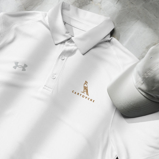 Under Armour® x Cartouche Men's Polo Shirt - Horus + Cartouche Logos