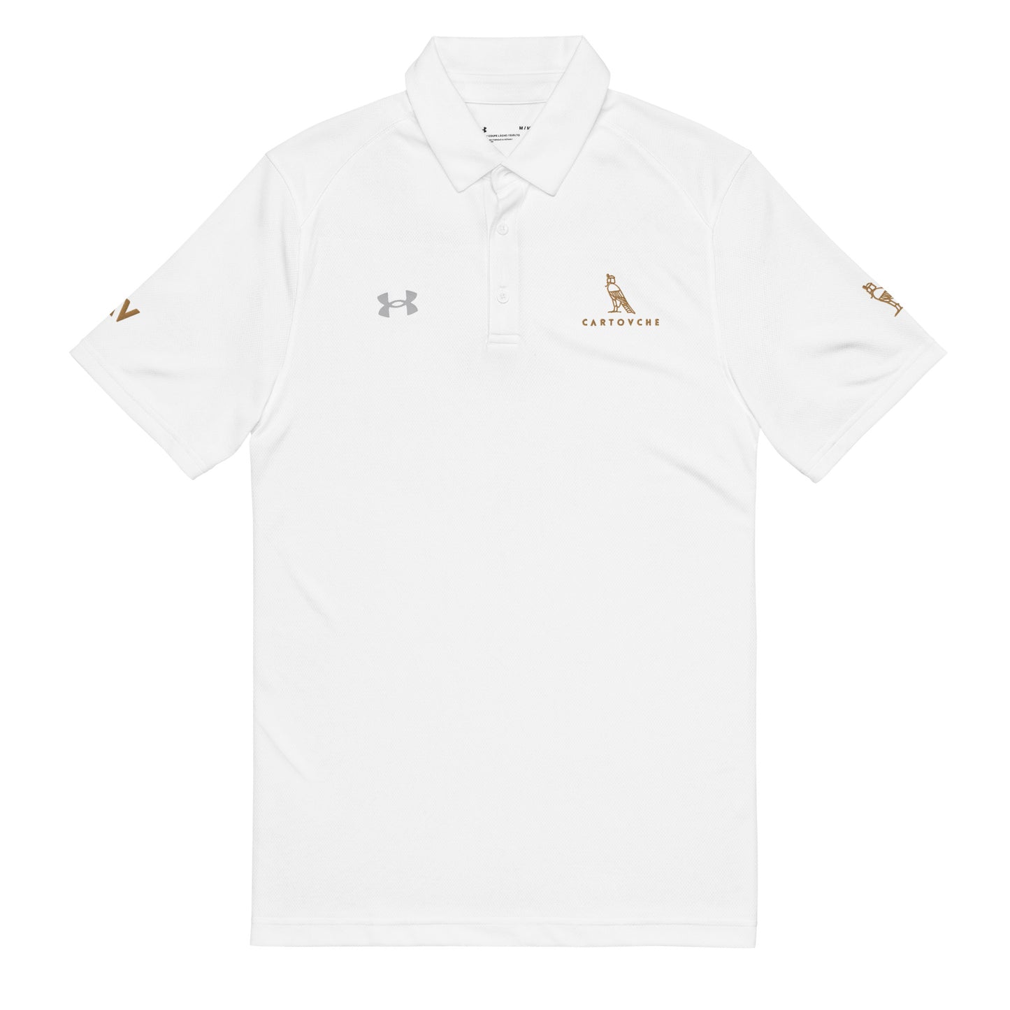 Under Armour® x Cartouche Men's Polo Shirt - Horus + Cartouche Logos