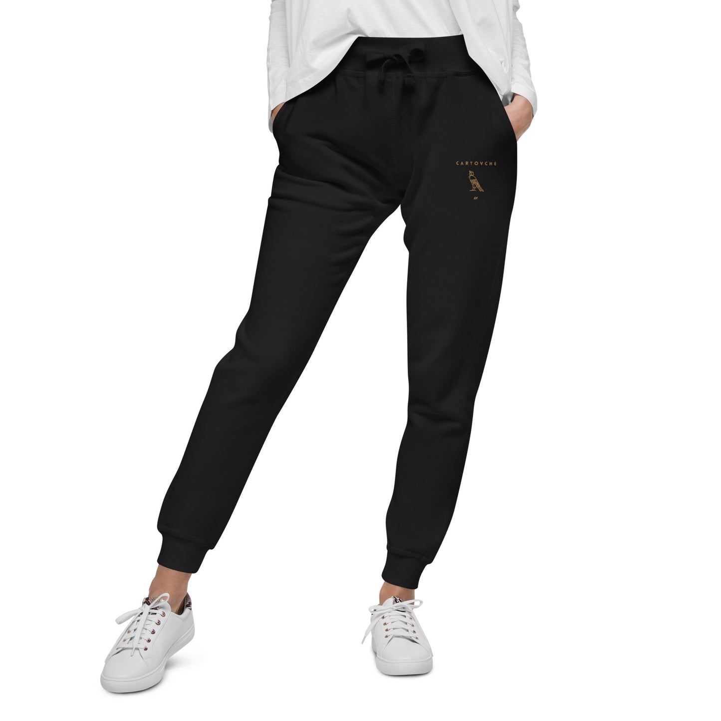 Women's Embroidered Fleece Sweatpants