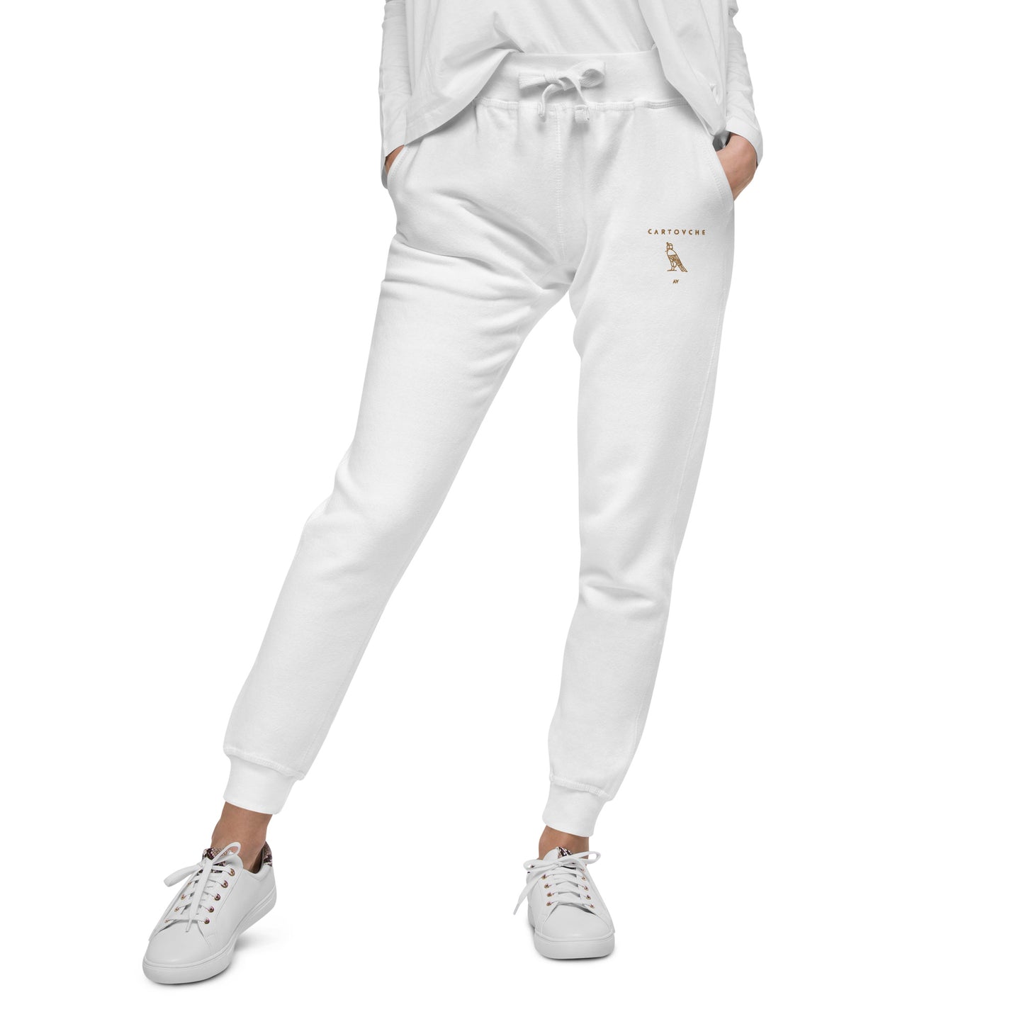 Women's Embroidered Fleece Sweatpants