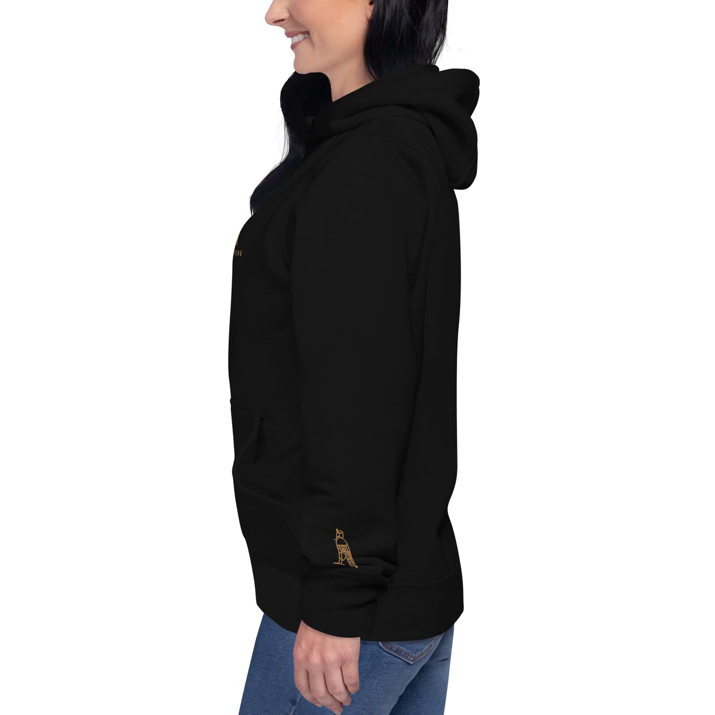 Women's Embroidered Cotton Hoodie