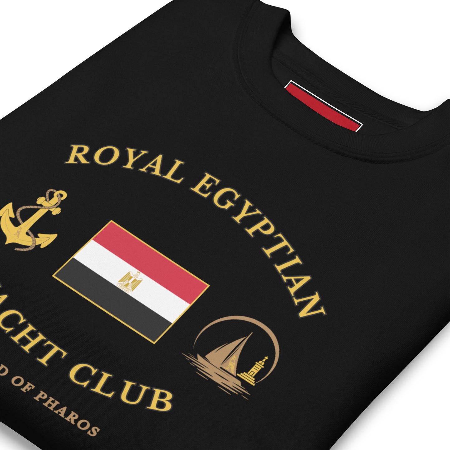 'Royal Egyptian Yacht Club' Sweatshirt (Flag Logo - Print)