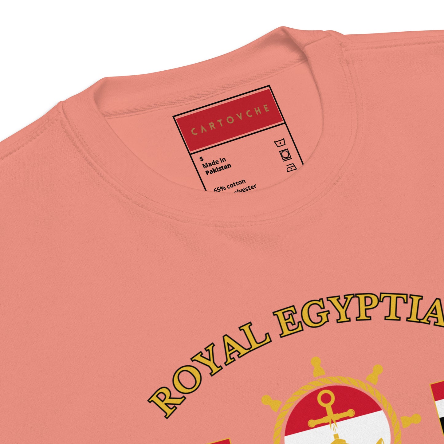 'Royal Egyptian Yacht Club' Sweatshirt (Helm Logo - Print)