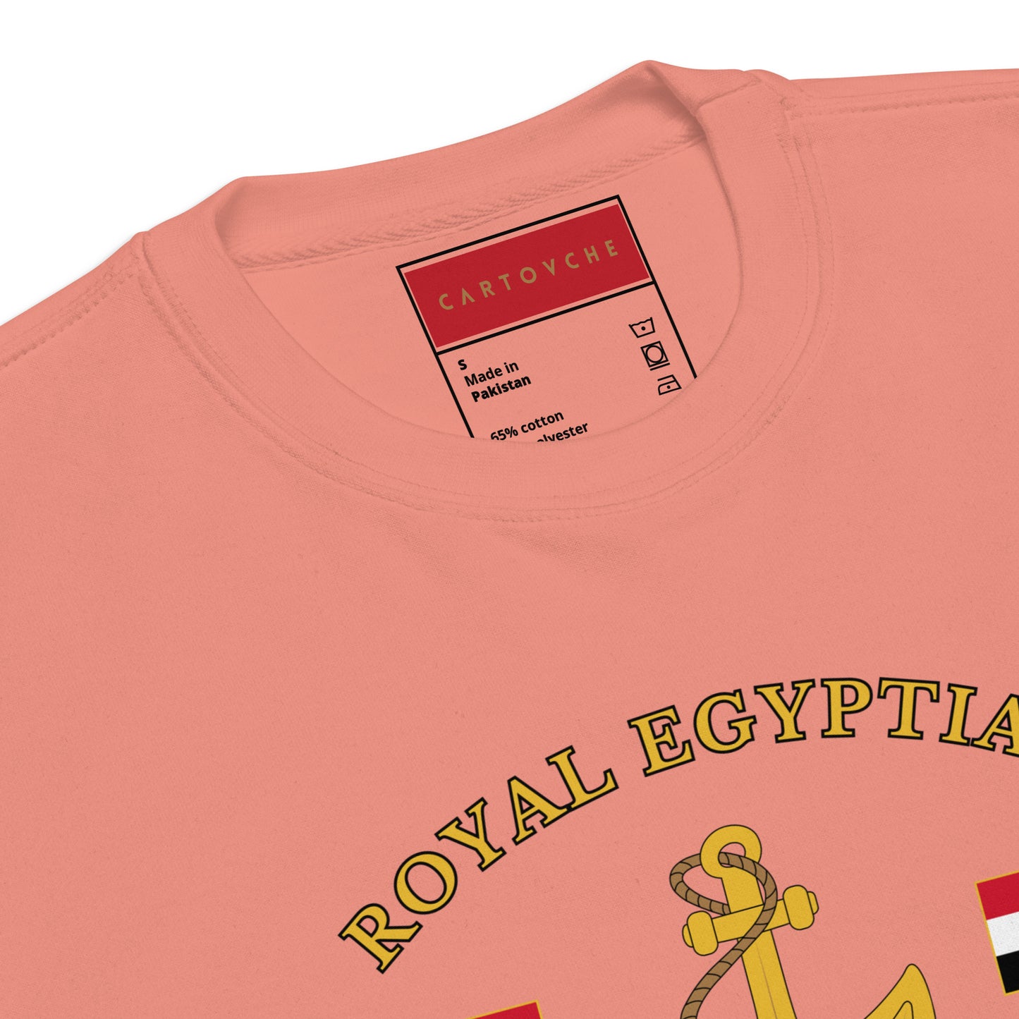 'Royal Egyptian Yacht Club' Sweatshirt (Anchor Logo - Print)