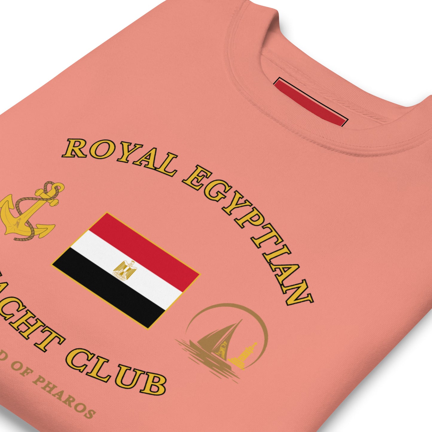 'Royal Egyptian Yacht Club' Sweatshirt (Flag Logo - Print)