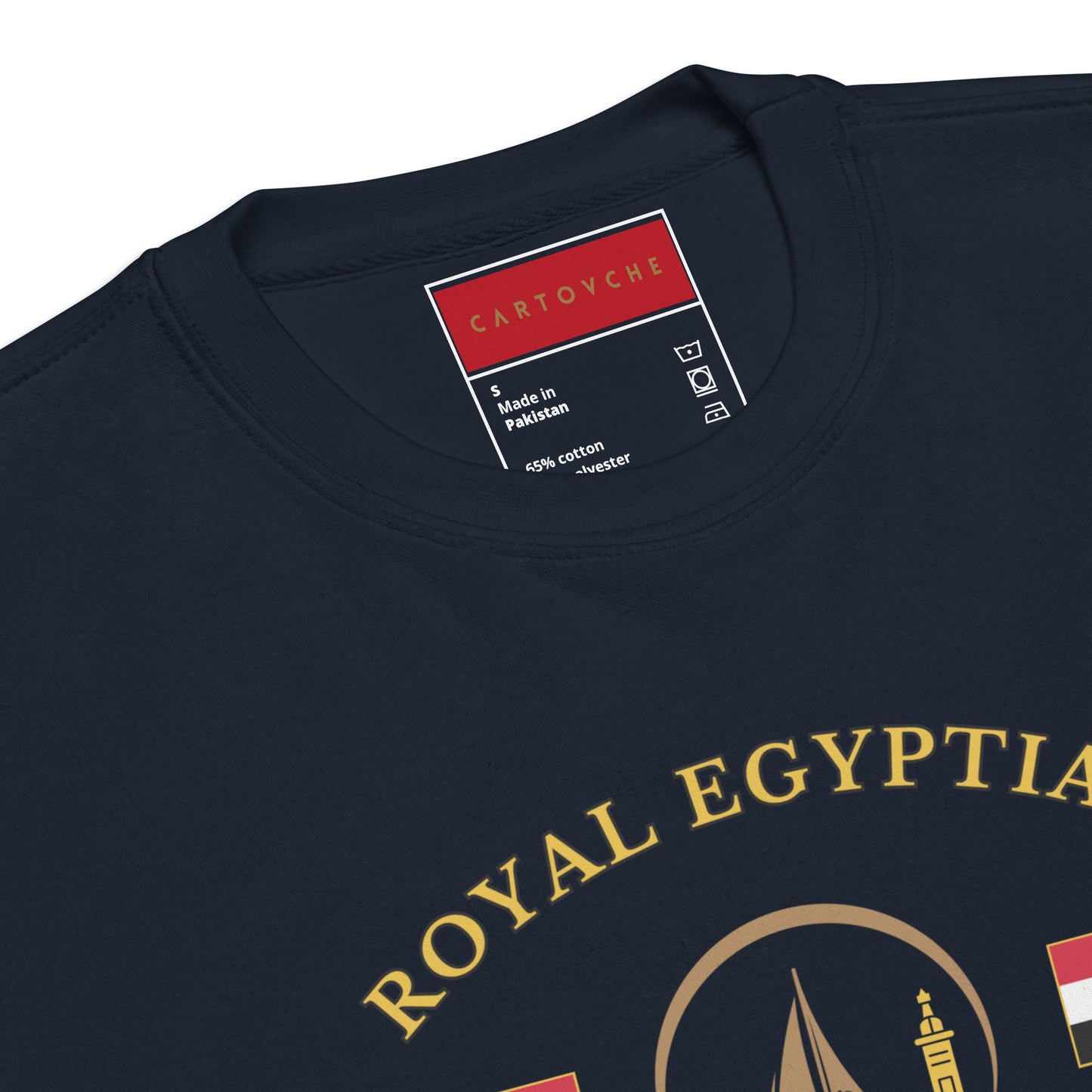 'Royal Egyptian Yacht Club' Sweatshirt (Sail Logo - Print)