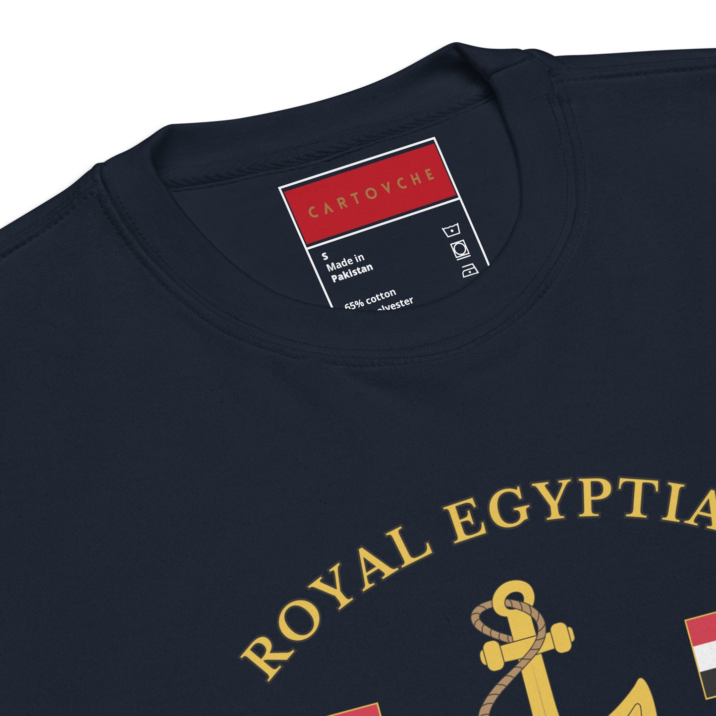 'Royal Egyptian Yacht Club' Sweatshirt (Anchor Logo - Print)