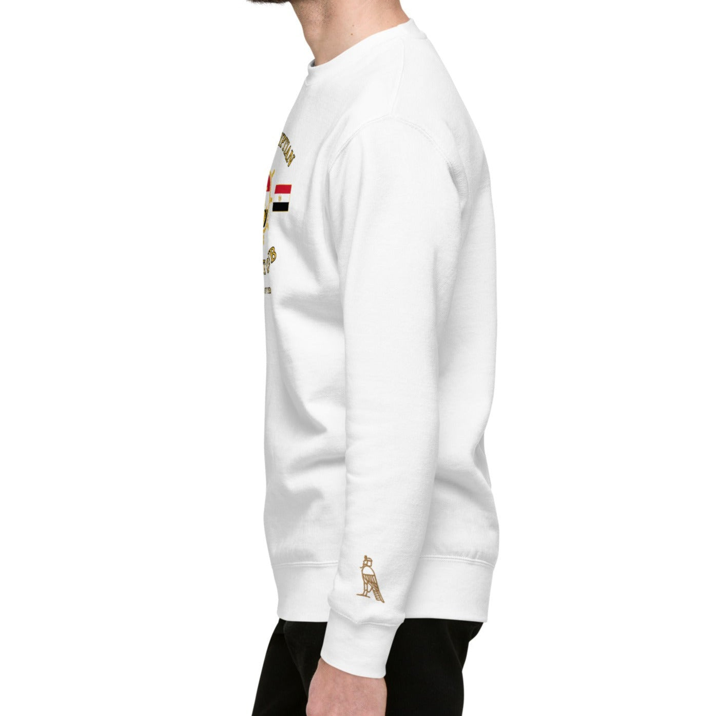 'Royal Egyptian Yacht Club' Sweatshirt (Helm Logo - Print)