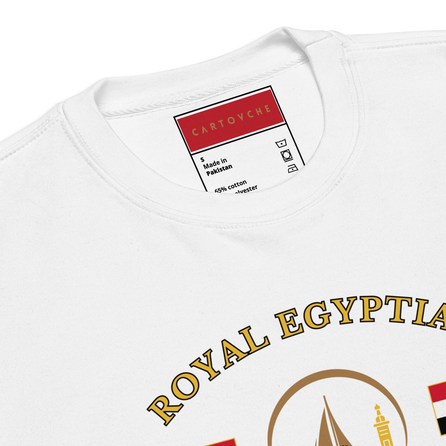 'Royal Egyptian Yacht Club' Sweatshirt (Sail Logo - Print)