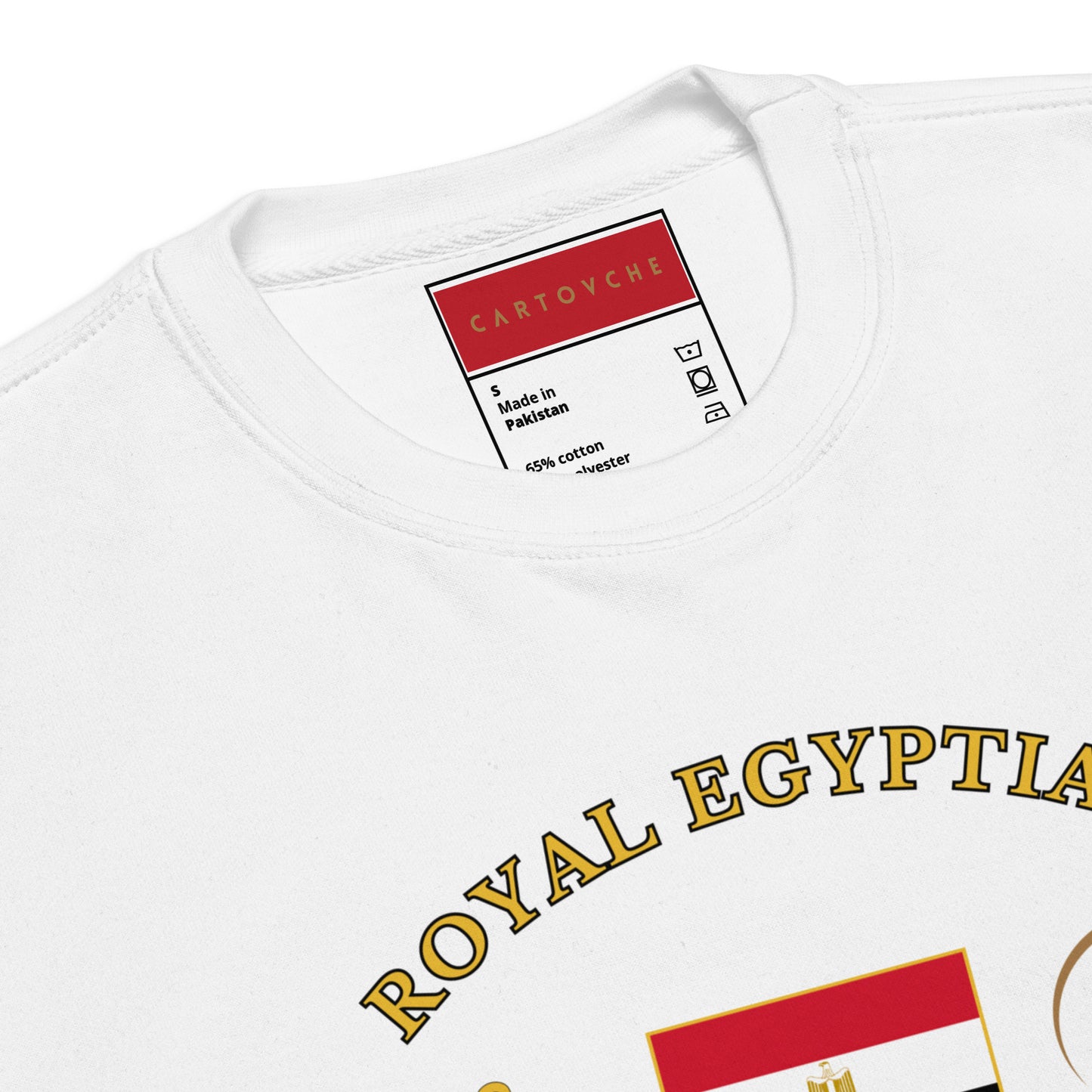 'Royal Egyptian Yacht Club' Sweatshirt (Flag Logo - Print)