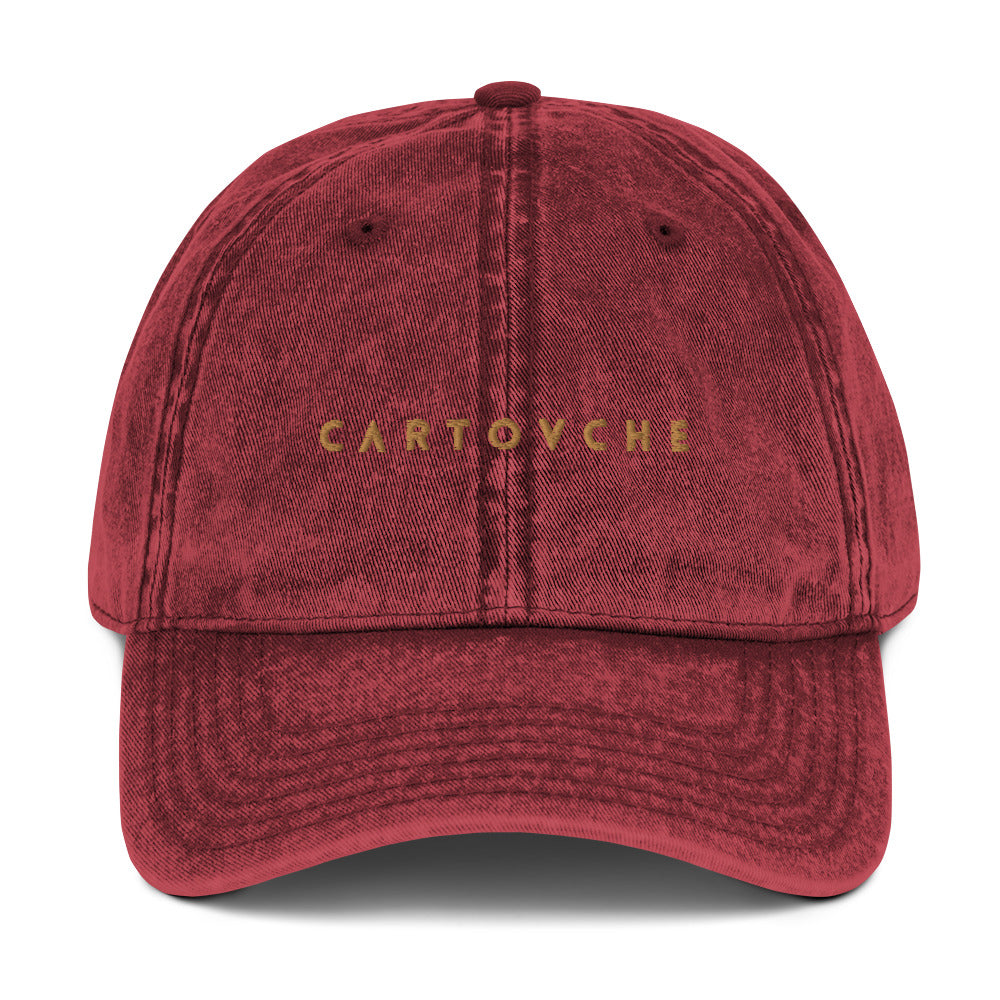 100% Cotton Vintage Twill Cap