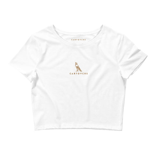 Women’s Embroidered Crop T-Shirt